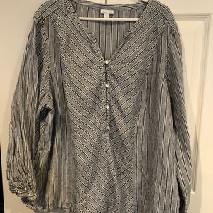 J Jill linen blouse